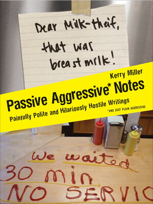 cover image of Passive Aggressive Notes